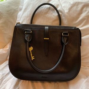 Fossil Ryder Satchel - Black